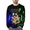 thumbnail image 4 of Haikyuu Anime Men's Long Sleeve T Shirt 3D Printed Fashion Tee Shirts Top Soft Comfortable Daily Shirt, 4 of 6