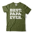thumbnail image 4 of Best Papa Ever Shirt Father's Day Gift Tee Papa Shirts Father Gift Dad Tee Shirt Mens Funny Shirt, 4 of 6
