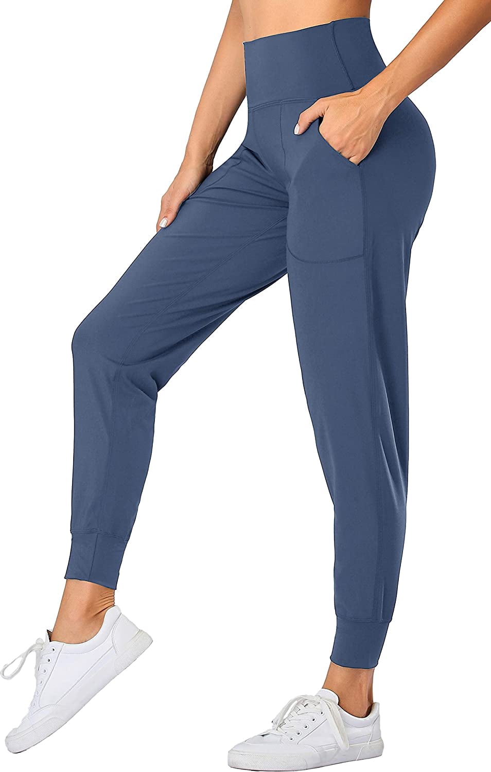 Women's Joggers High Waist Yoga Pockets Sweatpants Sport Workout Pants -  Walmart.com