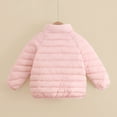thumbnail image 2 of LIaqionyy Girls Puffer Jacket Lightweight Quilted Padded Pockets Zip Up Long Sleeve Winter Fleece Coat, 2 of 4