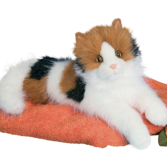 Details about   Neko Plush Doll Kawaii Kitten Calico Cat Plushie Stuffed Animal Japanese Small 