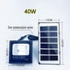thumbnail image 3 of , lámpara de pared para exteriores, farola solar, lámpara solar de movimiento para patio trasero, garaje, patio, calle 40W Gloria Luz de inundación a prueba de agua, 3 of 9