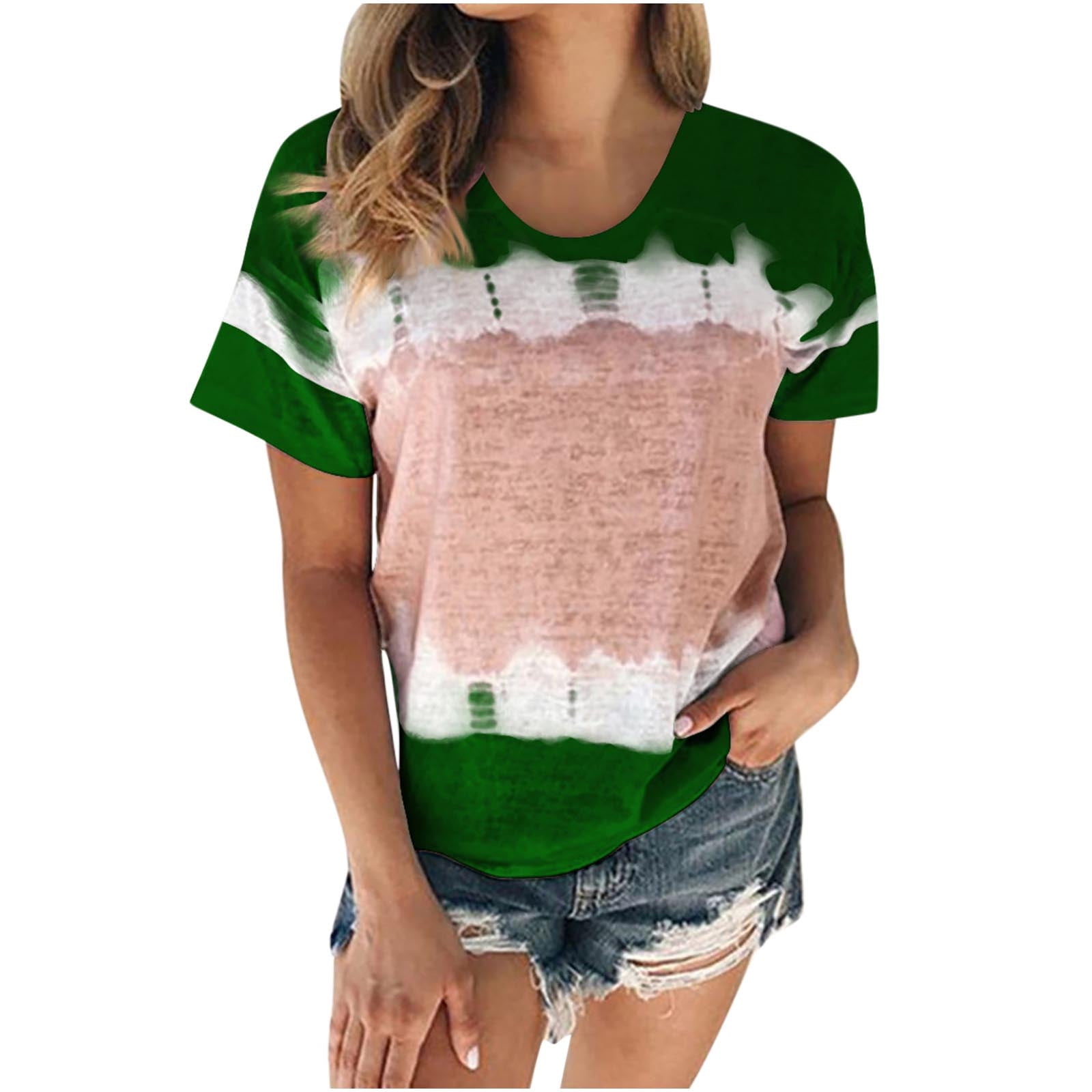 Ropa Ropa para mujer Tops y camisetas Handmade Green Print Straight Embroidered Kurta MM-487 