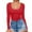Red, variant on lmcalzta Womens Shirts Long Sleeve Fitted Tops Casual Underscrubs Layer Slim Basic T-Shirts