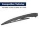 thumbnail image 3 of Coche Vehículo 305mm Trasero Parabrisas Limpiaparabrisas Escobilla Brazo Juego Accessorios, 3 of 7