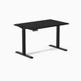 thumbnail image 3 of Desky Bureau de Jeu Assis-Debout Simple - Noir / 70,9 x 29,5 Pouces / Blanc, 3 of 10