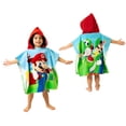 thumbnail image 1 of Toalla con capucha Poncho Franco Super Mario Official Nintendo, 1 of 6