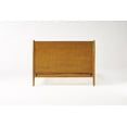 thumbnail image 3 of OkiOki Mid-Century Natural Stained Wood Bed Set, King, 3 of 10