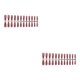 thumbnail image 2 of Guardurnaity 24x Extra Long Press on Nails DIY Sólido Duradero Resistente a los arañazos Francés Elegante Uñas acrílicas para salones de Type1 NO1, 2 of 6