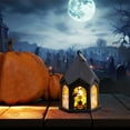 thumbnail image 7 of Dmlowu Halloween Lantern Lights, 3x4" Black Halloween Decorations Led Lantern, Spooky Vintage Lantern for Holiday Party Halloween Decoraions Outdoor & Indoor, 7 of 7