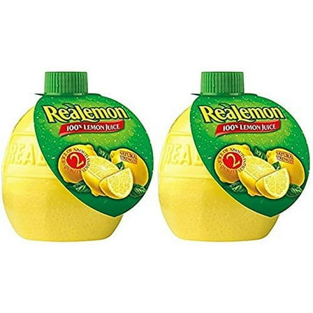 Realemon 100% Lemon Juice (Pack of 3) 2.5 oz. Each