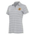 thumbnail image 2 of Women's Antigua Gray Boston Bruins Tunnel Polo, 2 of 3