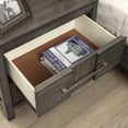 thumbnail image 5 of Furniture of America Lowell 2-Drawer Wood Gray Nightstand, 5 of 8