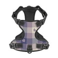 thumbnail image 4 of Lsque Heart Check Plaid Dog Harness, No-Pull Pet Harness with 2 Leash Clips, Adjustable Soft Padded Dog Vest with Easy Control Handle for Large Dogs-X-Large, 4 of 9