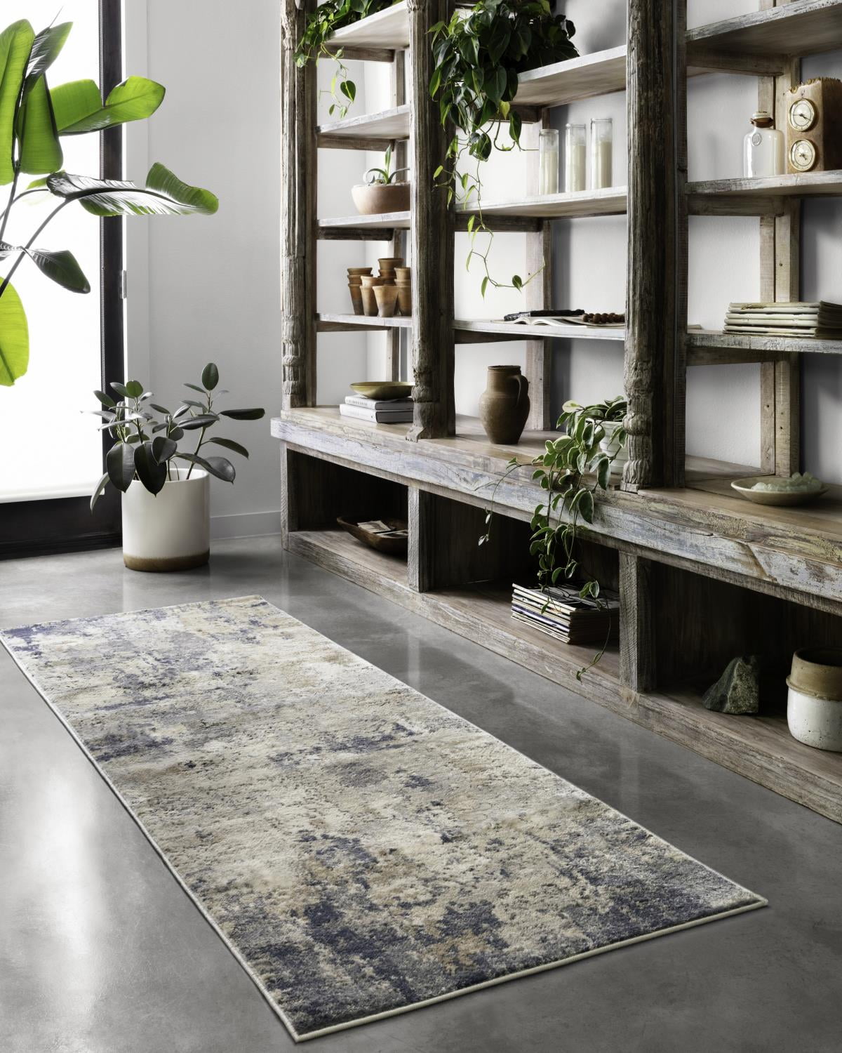 Loloi Teagan Sand / Mist 2'-8" x 13' Runner Rug