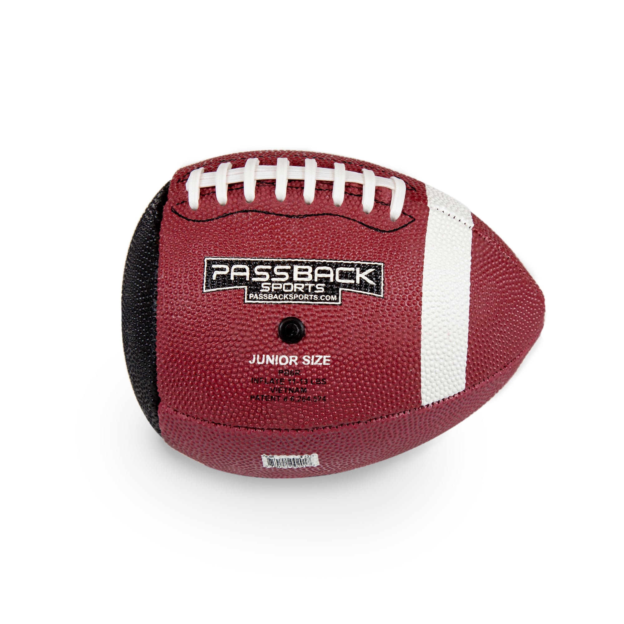 Passback Junior Rubber Football, Ages 9-13, Youth Training Football, (Ships Deflated)