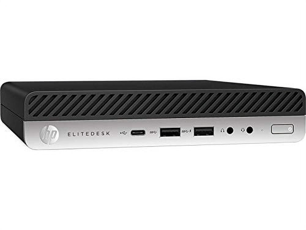Restored HP EliteDesk 800 G4 DM Desktop Mini PC aEUR" Core i5-8500 3.0GHzaEUR" 16GB RAM aEUR" 500GB Hard Drive Windows 10 Pro (2YH19AV)