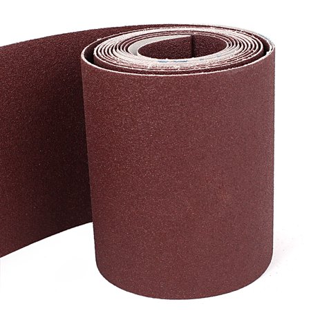 

Unique Bargains 5M Long 115mm Width 80 Grit Abrasive Sanding Sand Paper Sandpaper