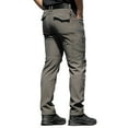 thumbnail image 5 of DPTALR George Men's Lined Cargo Pants Waterproof Multi-Pocket Winter Hiking Ski Trousers,Dark Gray,Big and Tall Men S, 5 of 5