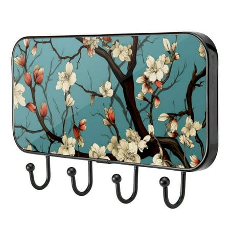 

Beautiful Tree Self Adhesive Towel Coat Wood Iron Hooks for Home Keys Door Outdoor Home Improvement Utility Hook