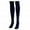 Navy Blue, variant on 1 Pair Long Socks Anti-slide Spandex Anti-slide Knee Socks for Sports