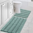 thumbnail image 1 of Juego de alfombras de baño H.VERSAILTEX, ultragruesas, absorbentes de agua, 1 of 6