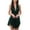 Green, variant on Wancir Women's Sequin Dress Spaghetti Strap Sexy Deep V Neck Backless Glitter Club Party Skater Swing Mini Dress