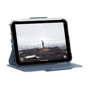 [U] by UAG iPad Mini A17 Pro (7th Gen)(6th Gen, 2021) Case 8.3 Lucent Lightweight Ultra-Slim Shockproof Smart Folio Protective Cover with Auto/Sleep Wake & Pencil Holder, Cerulean