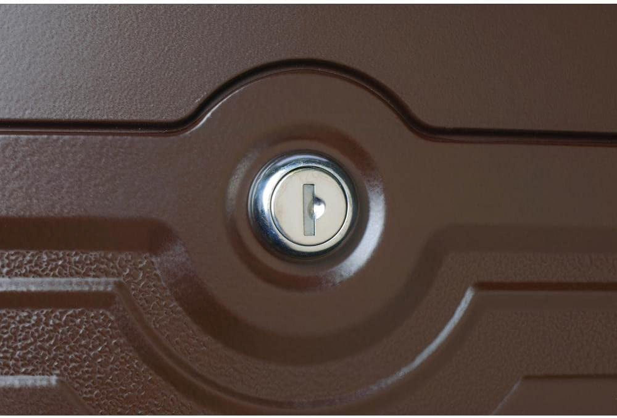 Architectural Mailboxes 2540RZ-10 Maison Mailbox, Wall-Mount, Rubbed Bronze, 19.37 x 36.86-In. - Quantity 1