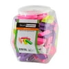 Baumgartens Pencil Erasers, Assorted Neon Colors, Pack of 100