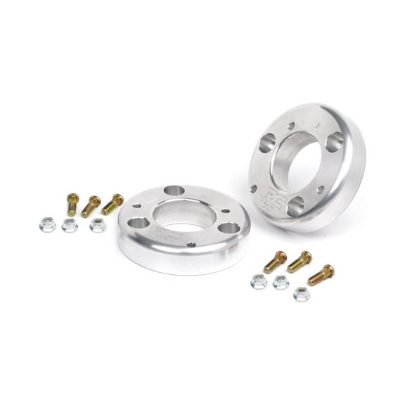 Rough Country 2" Leveling Kit (fits) 2009-2013 F150 | Billet Aluminum | Suspension System | 568