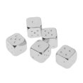 thumbnail image 4 of Ensemble de 5 Pcs en Zinc D6 de 12 mm pour Jeux de Rôle, 4 of 7