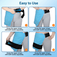thumbnail image 7 of Comfytemp large Hip Ice Pack Wrap for Hip Surgery, Sciatica, Fracture, Pain Relief (L), 7 of 7