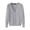 Gray, variant on CILENON Oversized Cardigan Women's Lightweight V Neck Cardigan Sweater (Available In Plus Size) (Red,XXXXL)