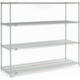 thumbnail image 3 of Nexel Wire Shelving, Poly-Z-Brite, 54"W X 18"D X 63"H, 3 of 4