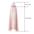 thumbnail image 3 of Gunia Hooded Cloak For Adult Elegant Long Cape Cosplay Halloween Role Play Dress Up Outfits Stage Performance Holiday Party Wear,Purple, 3 of 4