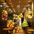 thumbnail image 2 of Calcomanías De Luces Navideñas Para Ventana/Colgantes/Decoración De Navidad Tienda LED/Copa De, 2 of 4