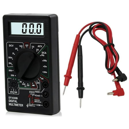 Versatile Digital Multimeter High Accuracy Measurement Tool Easy to Carry for Enthusiasts & Circuit Maintenance