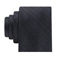 thumbnail image 2 of Calvin Klein Men's Canvas Solid Tie Black Size Regular, 2 of 3