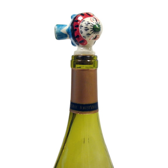 Vinotemp EP-CRSTOP08 Epicureanist Fish Ceramic Bottle Stopper