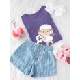 thumbnail image 3 of Cute Lamb W Ghost T-Shirt Toddler -Image by Shutterstock,  4 Toddler, 3 of 4