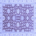 thumbnail image 1 of Ahgly Company Indoor Square Oriental Blue Traditional Area Rugs, 7' Square, 1 of 4