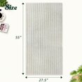 thumbnail image 6 of Green Striped Bath Towels Set of 2, Lighter & Quick Dry Towels Large 27.5 x 55 inches, Farmhouse for Bathroom, Shower, Christmas Decor, 6 of 16