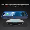 thumbnail image 3 of Entronix Heavy Duty Case Compatible with iPhone X & iPhone XS, Shockproof Hard Cover, Navy Blue, 3 of 7