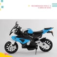thumbnail image 4 of Motocicleta montable eléctrica BMW S1000 RR celeste Unitalla RASTAR s1000RR, 4 of 8