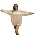 thumbnail image 2 of Goodtrade8 Long Sleeve Sweatshirts for Women Graphic Valentine's Days Shirts Gifts for Girlfriend Crewneck Pullover Love Holiday Womens Tops Cute, 2 of 8