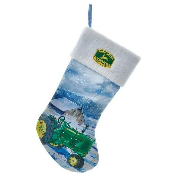 KSA Set of 4 John Deere Christmas Stockings 2.5"