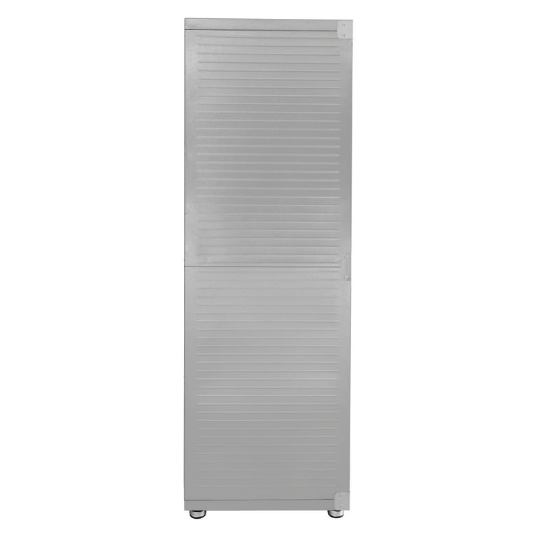 Global Industrial™ Heavy-Duty Storage Cabinet, 12 Gauge, 48W x 24D x  78H, Gray