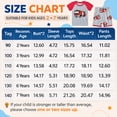 thumbnail image 4 of Rimyaw Toddler Boys Fire Truck Pajama Set, 2-Piece Short Sleeve Cotton Sleepwear, Soft Summer PJs with Shorts, Size 5T, 4 of 6