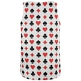 thumbnail image 2 of Playing Card Symbols All Over Adult Tank Top - Small, 2 of 2